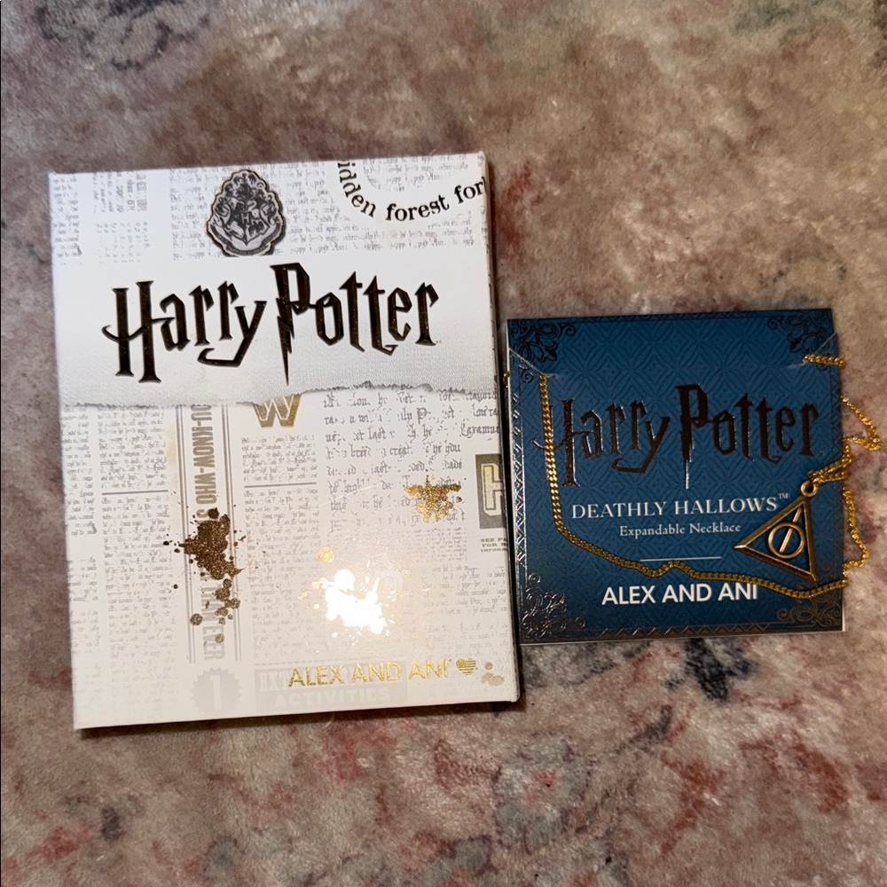 Alex and Ani Gold Harry Potter Necklace